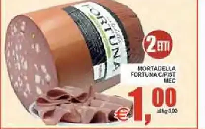 Mortadella fortunata pistacchio