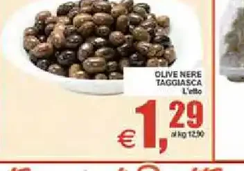 Olive nere taggiasche