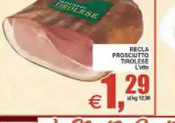 Recla prosciutto tirolese