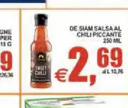 Salsa chili piccante