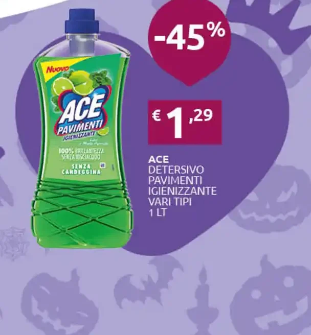 Ace detergente pavimenti igienizzante