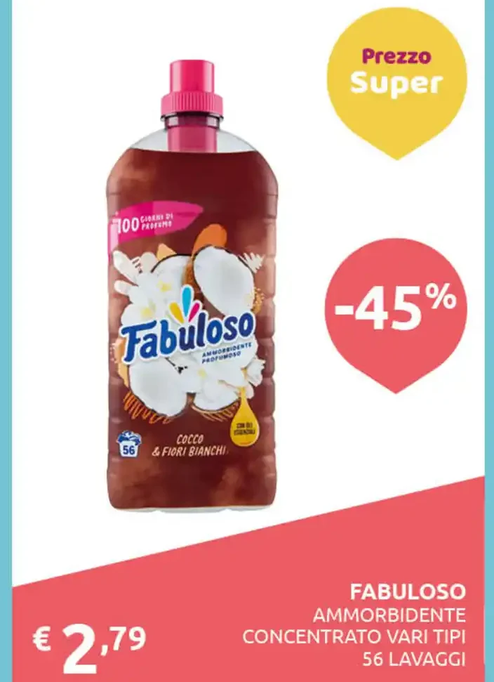 Fabuloso ammorbidente concentrato