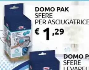 Domo Pak sfere per asciugatrice