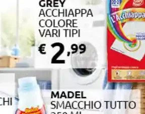 Grey acchiappa colore