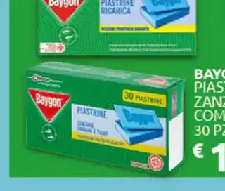 Baygon piastrine zanzare comuni e tigre
