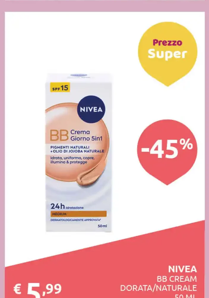 BB cream dorata/naturale