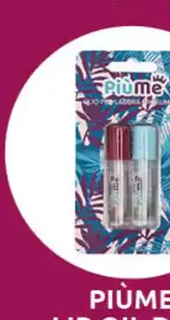 Piùme Specchietto blu/rosa