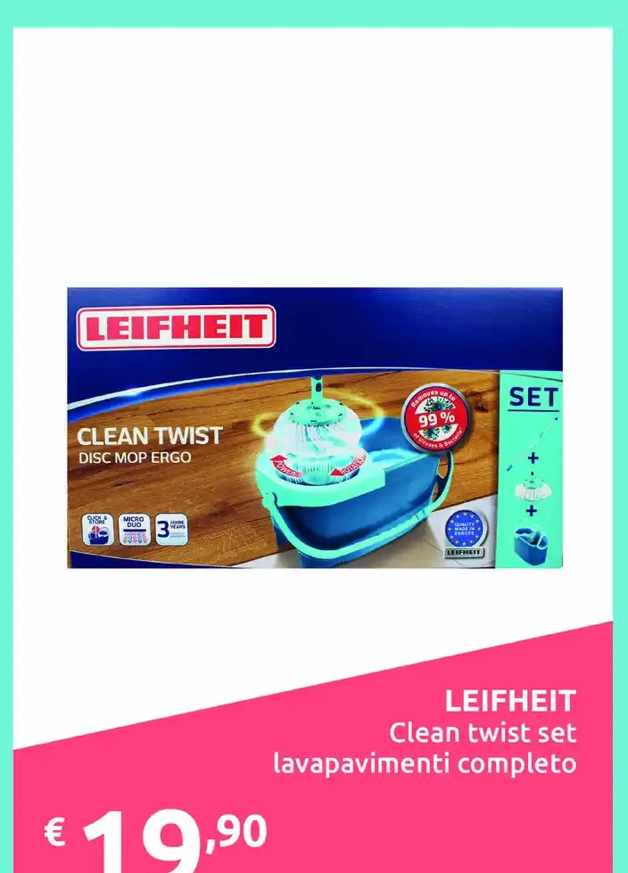 Set lavapavimenti