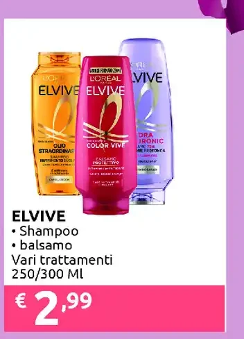 Shampoo e balsamo Elvive