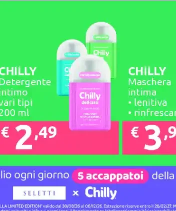 Detergente intimo Chilly
