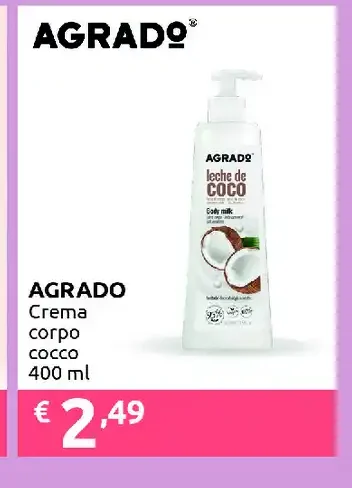 Crema corpo cocco Agrado