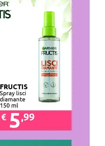Spray lisci diamante Fructis