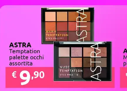 Astra Temptation palette occhi assortita
