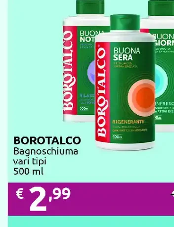 Borotalco bagnoschiuma