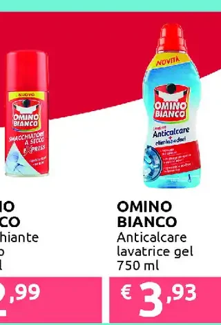 Omino Bianco smacchiante a secco