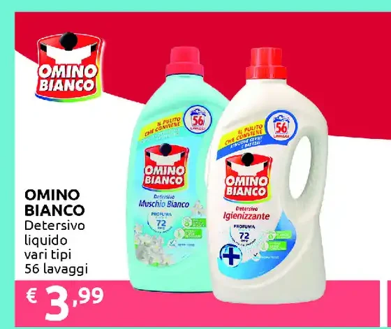 Omino Bianco detersivo liquido