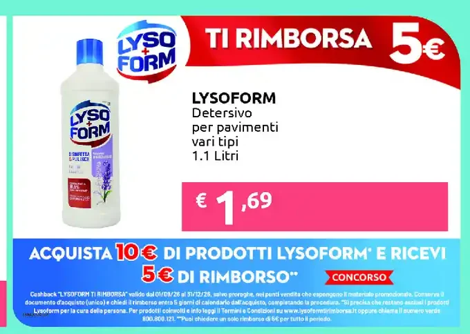 Detersivo per pavimenti