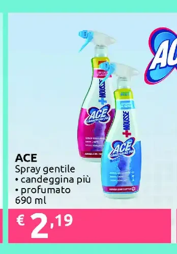 Spray detergente