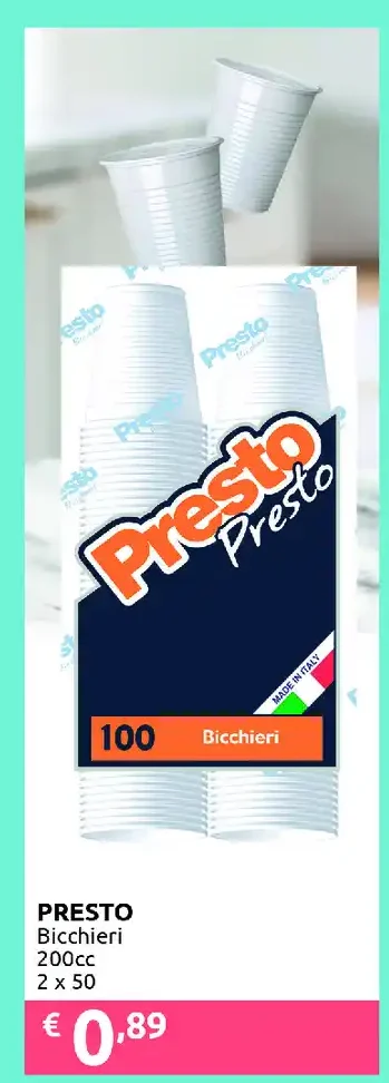 Bicchieri monouso