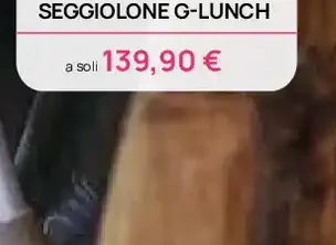 Seggiolone G-Lunch