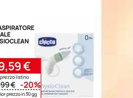 Kit aspiratore nasale Physioclean