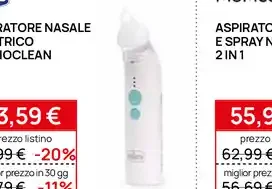 Aspiratore nasale elettrico PhysiOclean
