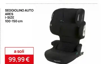 seggiolino auto Ares I-Size