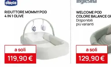 riduttore MommyPod 4 in 1 Olive
