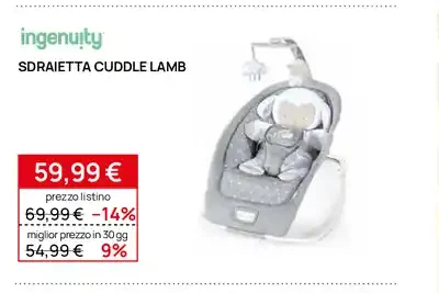 Sdraietta Cuddle Lamb