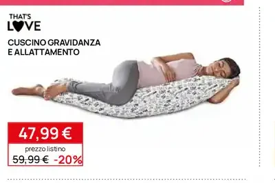 Cuscino gravidanza e allattamento