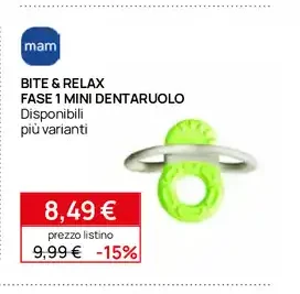 Bite & Relax Fase 1 Mini Dentaruolo