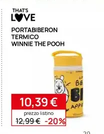 Portabiberon termico Winnie the Pooh