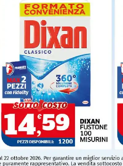 Detersivo in polvere classico