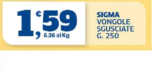Vongole sgusciate