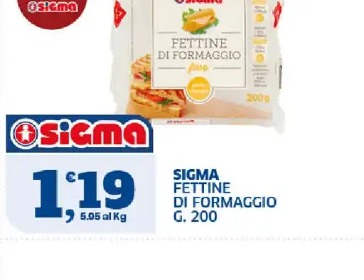 Fettine di formaggio