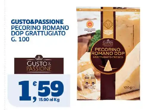 Pecorino Romano DOP grattugiato