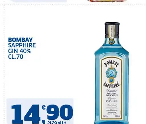 Gin Bombay Sapphire 40%