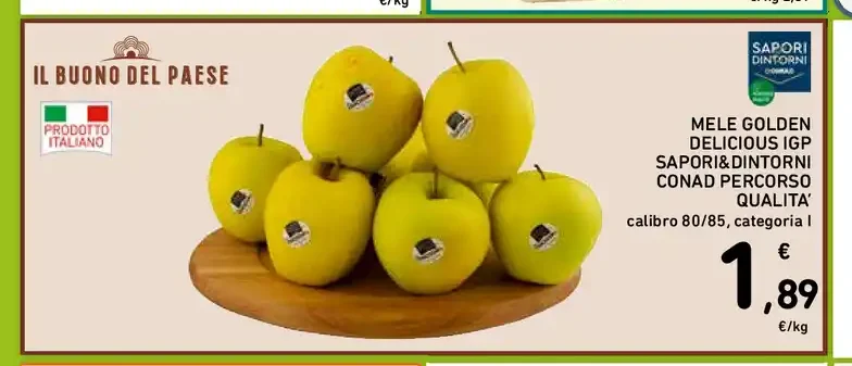 Mele Golden Delicious