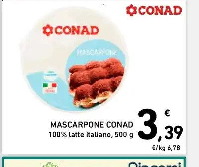 Mascarpone Conad