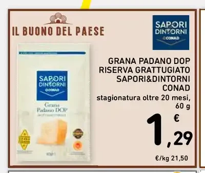 Grana Padano DOP grattugiato
