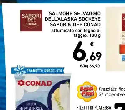 Salmone selvaggio dell'Alaska Sockeye