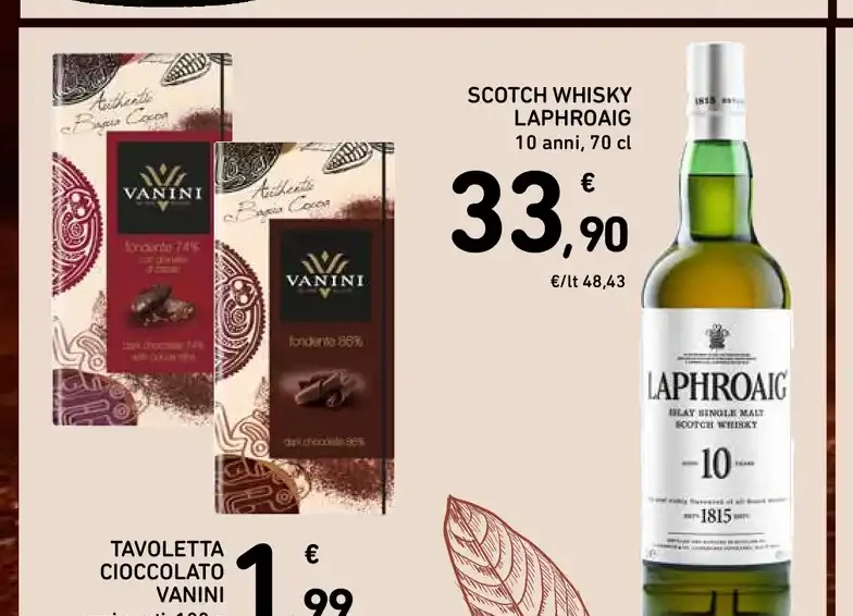 Tavoletta cioccolato Vanini