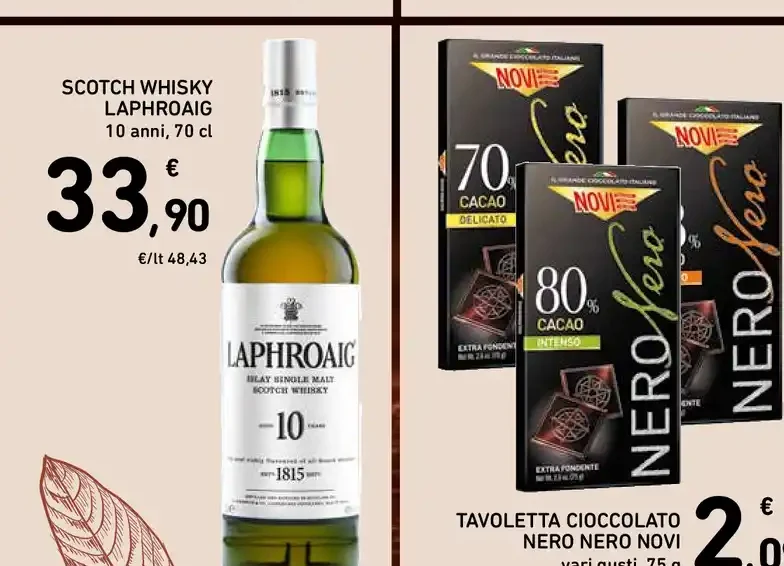 Scotch whisky Laphroaig 10 anni
