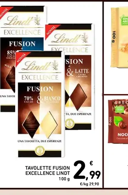 Tavoletta Fusion Excellence Lindt