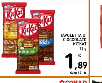 Tavoletta di cioccolato KitKat