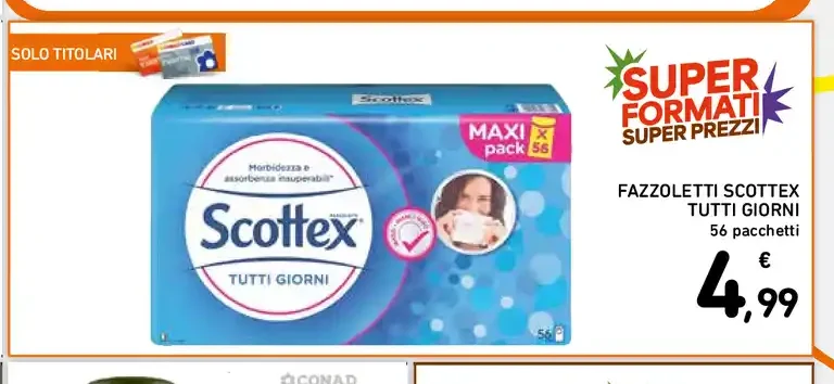 Fazzoletti Scottex Tutti Giorni