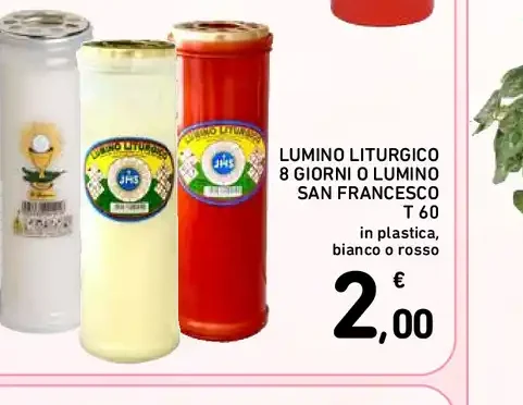 Lumino liturgico San Francesco