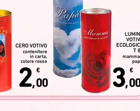 Cero votivo ecologico