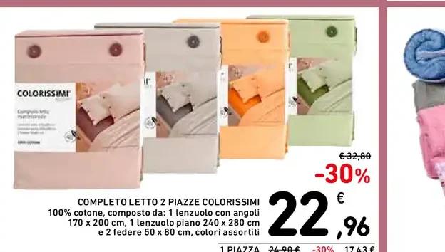 Completo letto Colorissimi