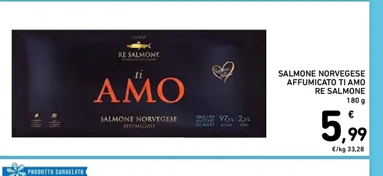 Salmone norvegese affumicato